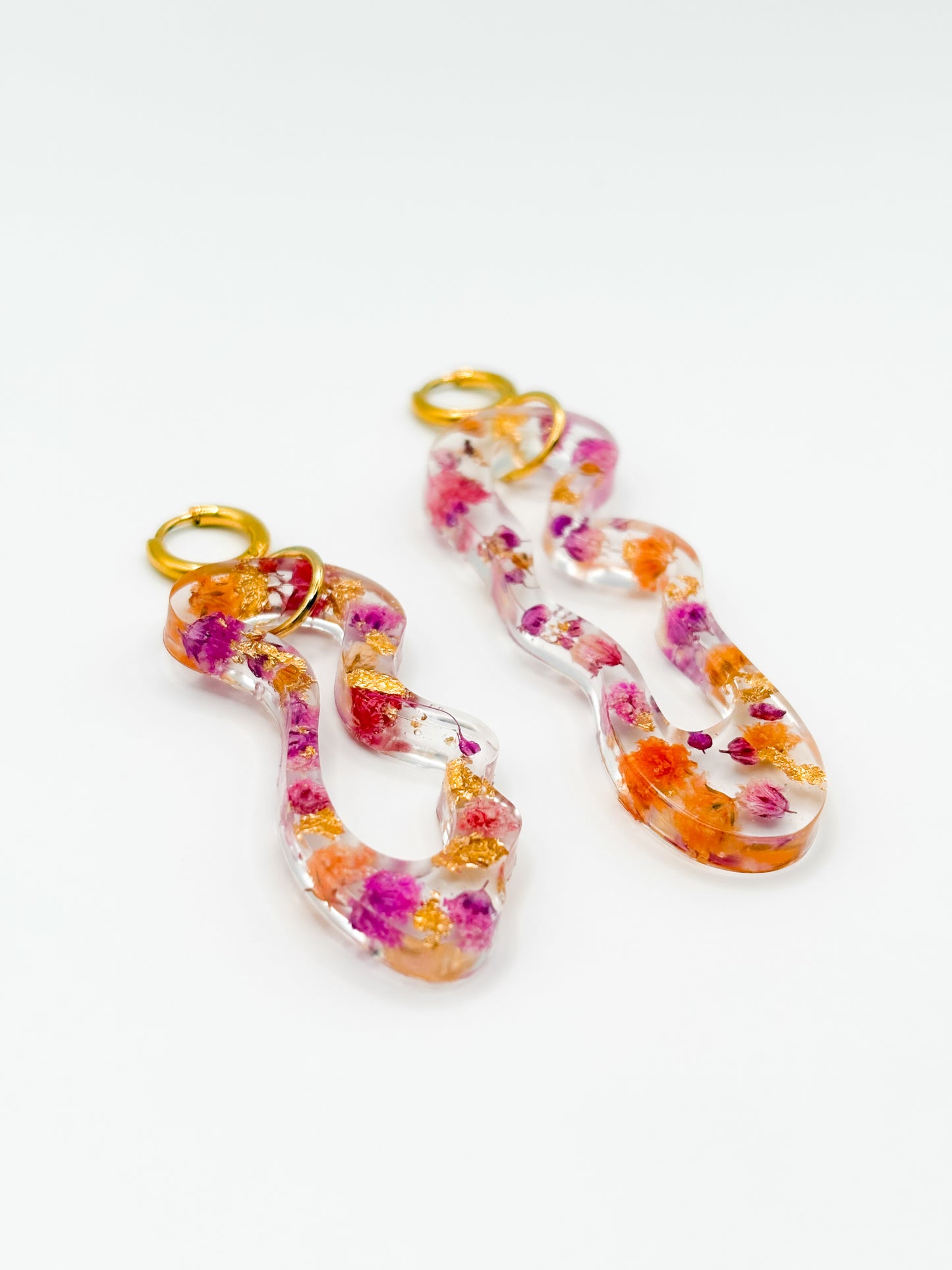 The Blossom Chapter Asymmetric Organic Earrings