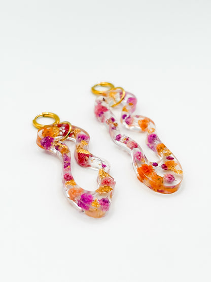 The Blossom Chapter Asymmetric Organic Earrings