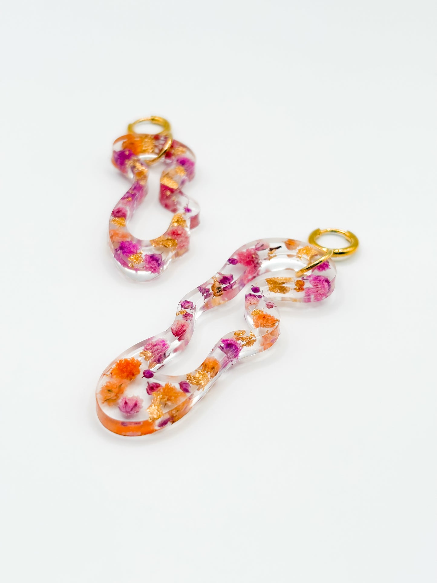 The Blossom Chapter Asymmetric Organic Earrings