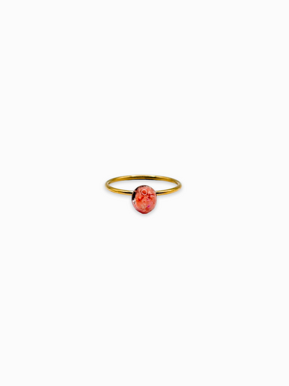 The Blossom Chapter Coral Ring