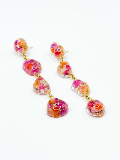 The Blossom Chapter Small Pebble 4-Drop Oorbellen
