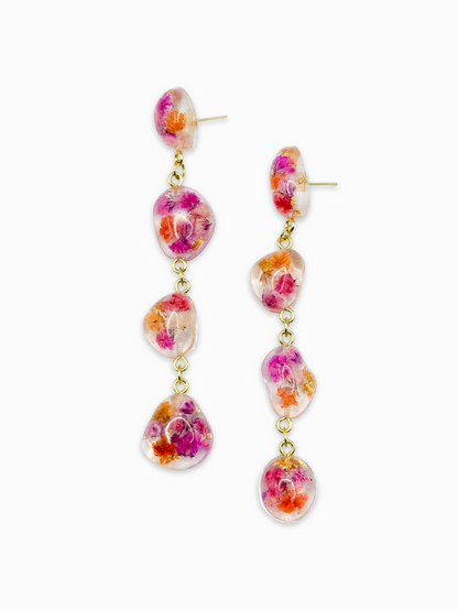 The Blossom Chapter Small Pebble 4-Drop Earrings