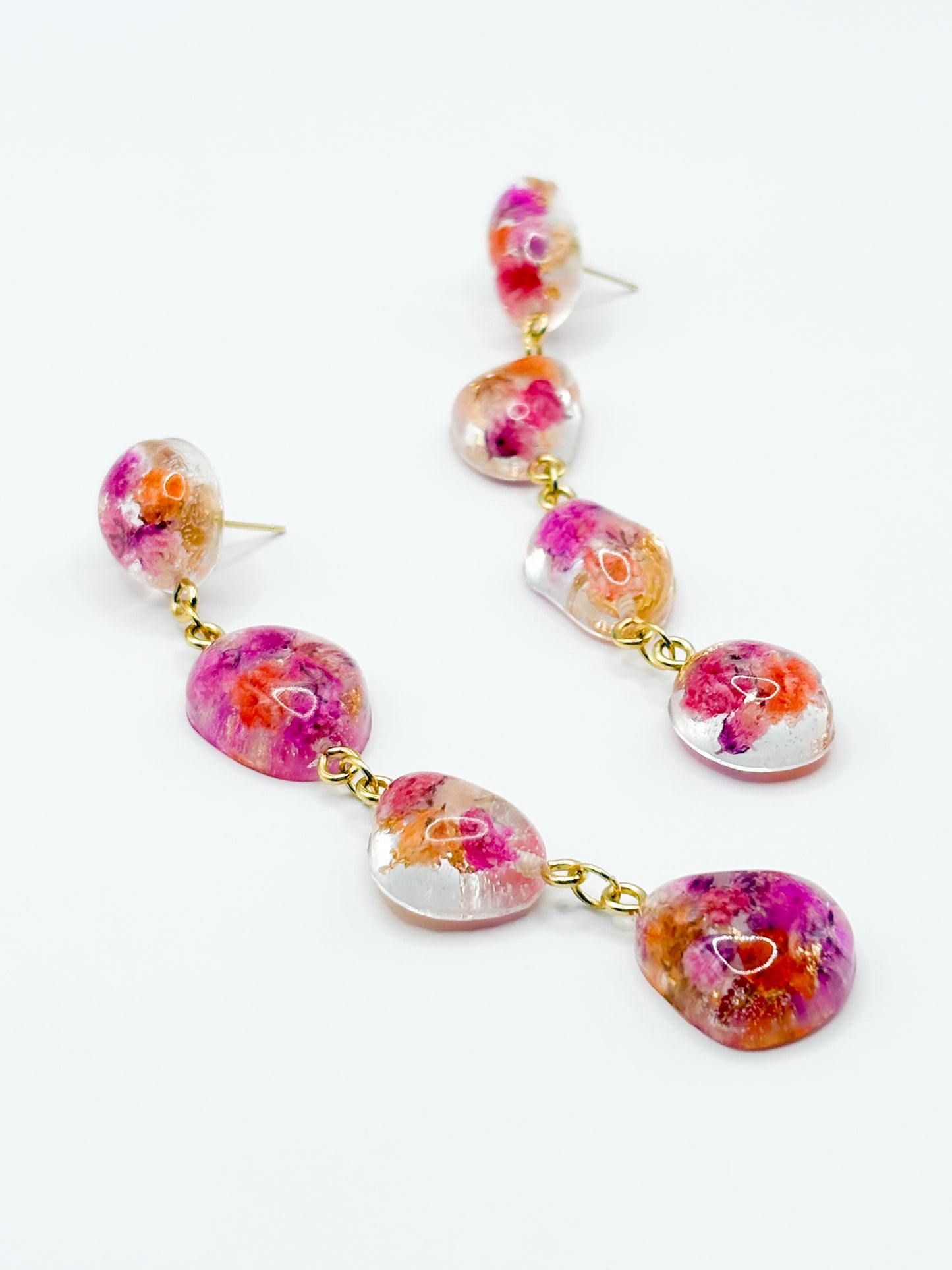 The Blossom Chapter Small Pebble 4-Drop Oorbellen