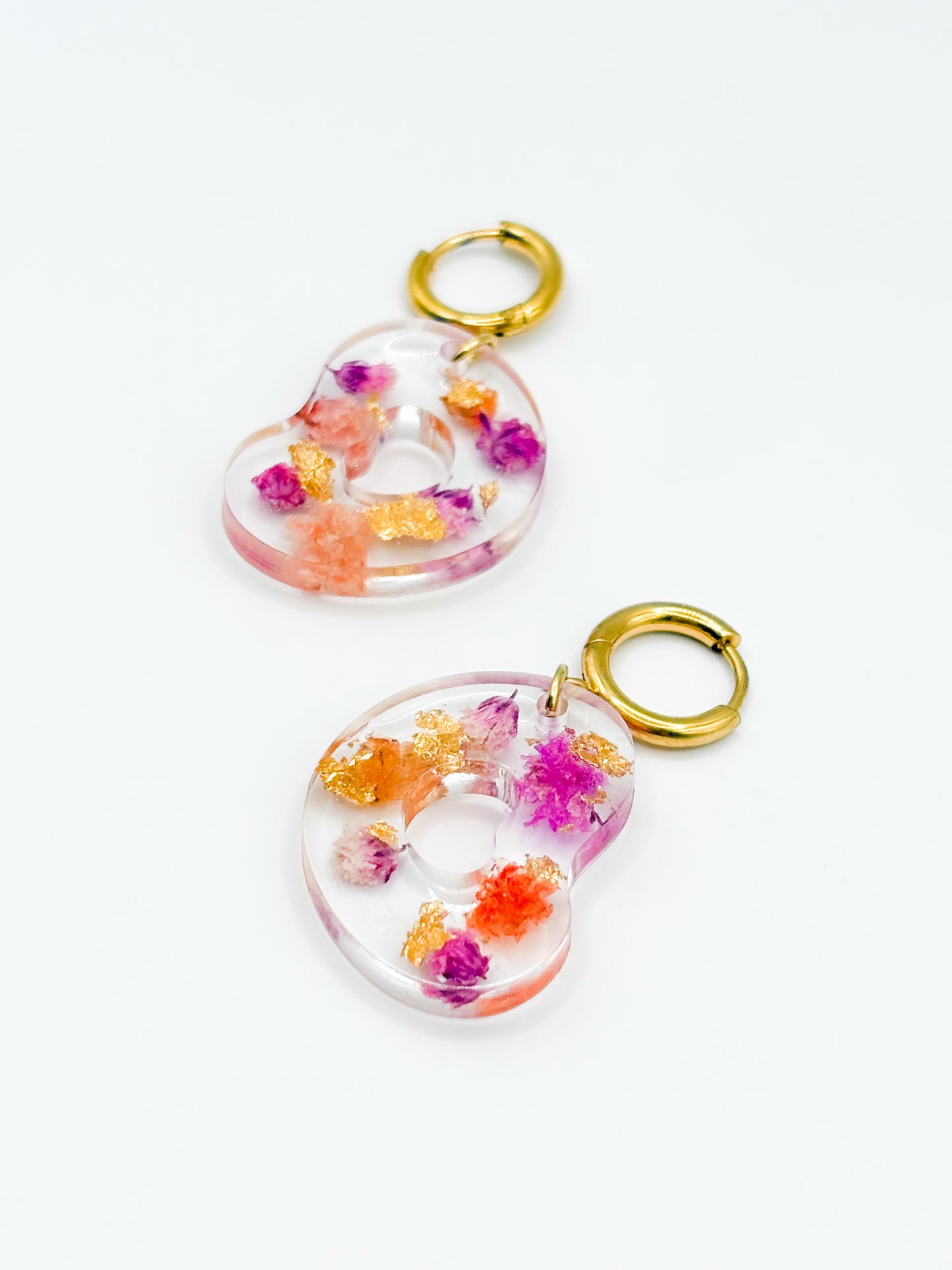 The Blossom Chapter Flat Pebble Earrings