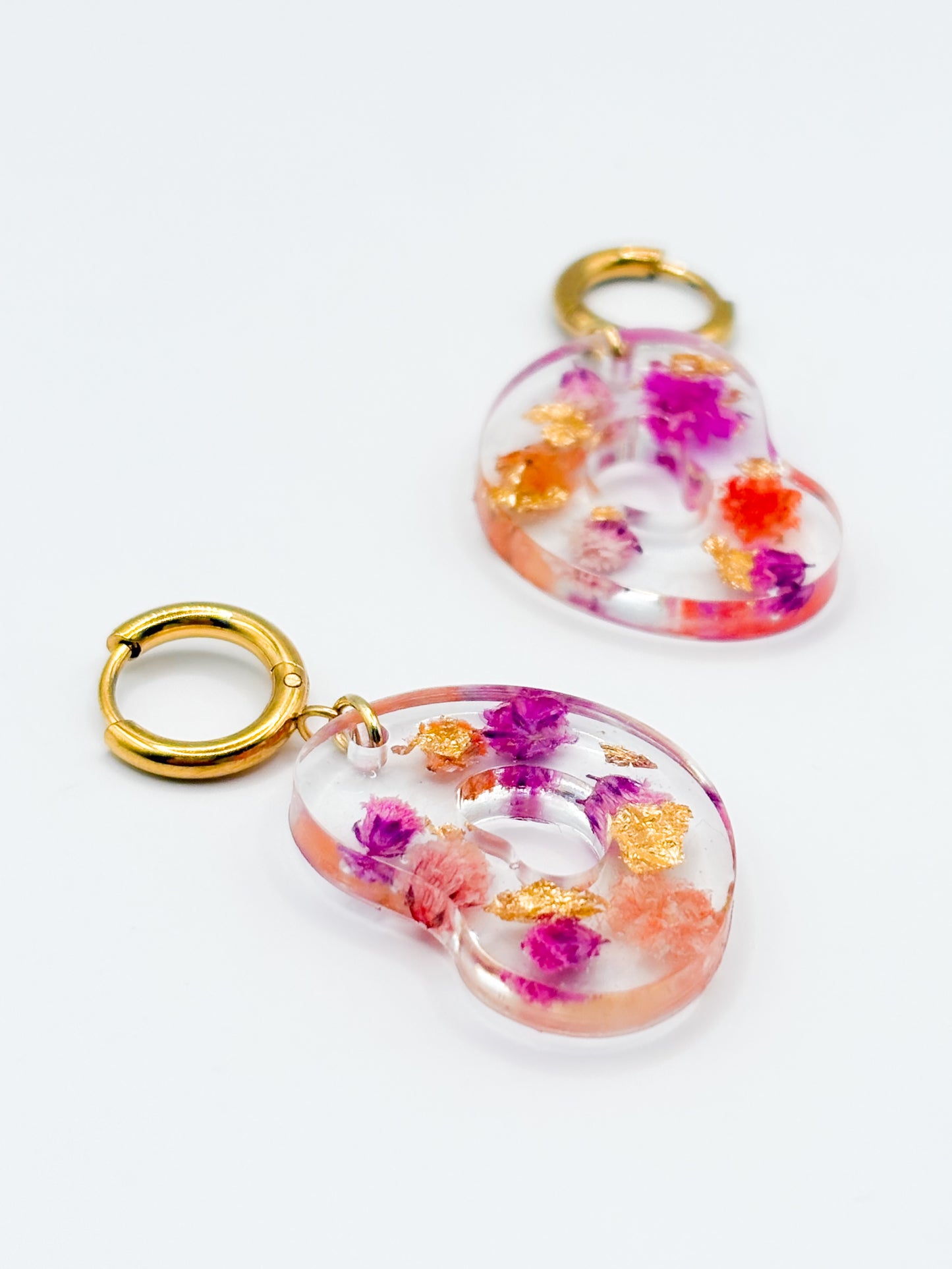 The Blossom Chapter Flat Pebble Earrings