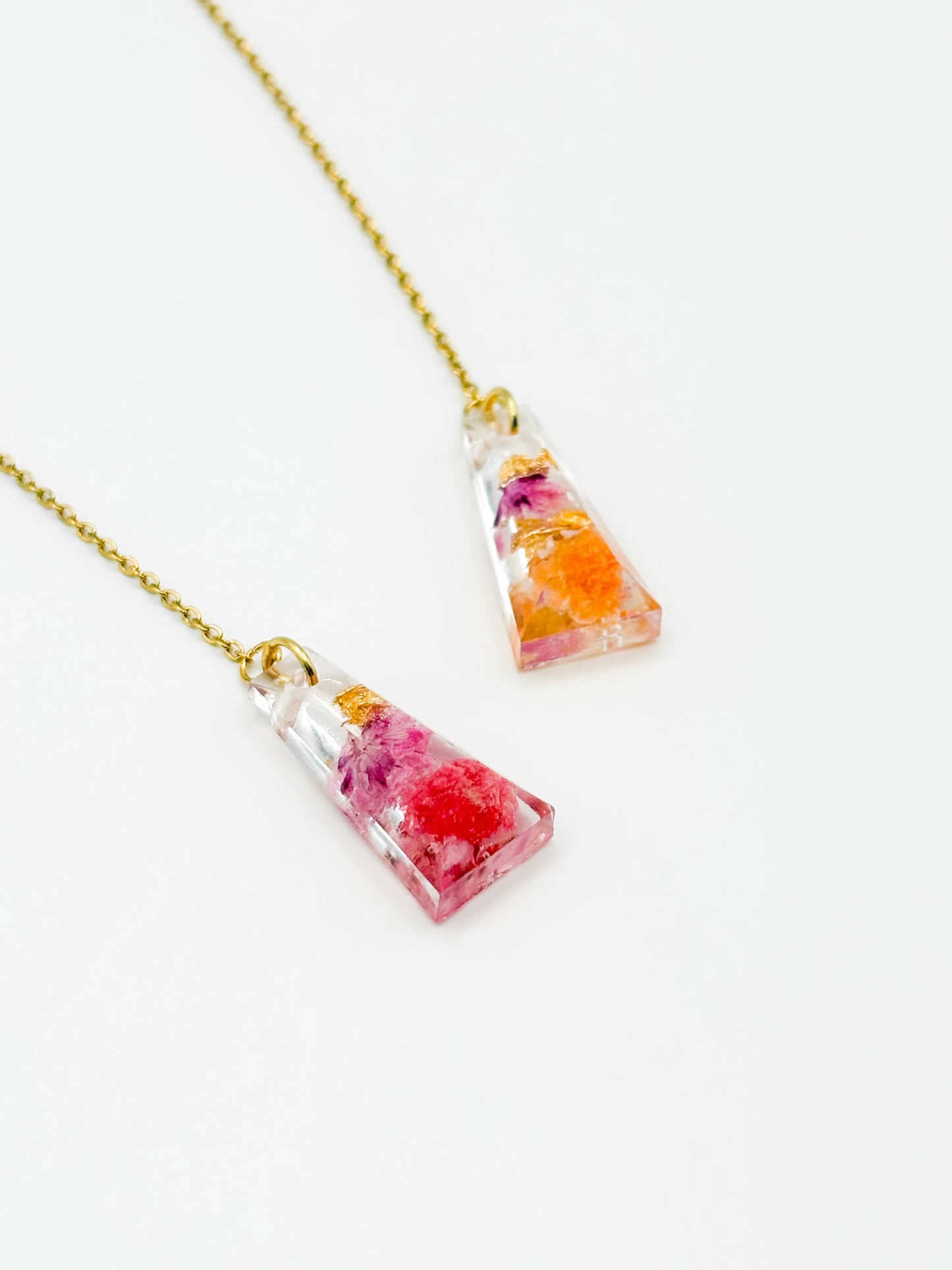 The Blossom Chapter Tapered Threader Earrings