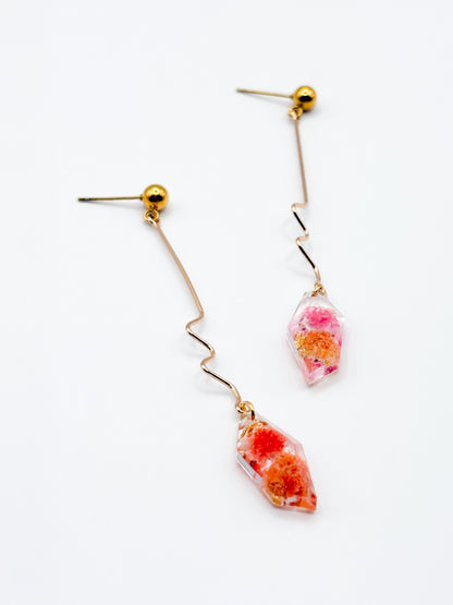 The Blossom Chapter Faceted Drop Oorbellen